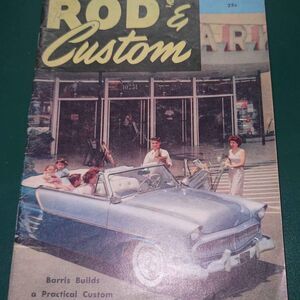 Vintage December 1955 Rod & Custom Magazine - The New Continental